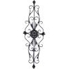 imageDeco 79 Metal Scroll Wall Sconce Weathered  10quot x 7quot x 31quot Bronze13 x 9 x 37
