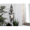 imageDeco 79 Metal Scroll Wall Sconce Weathered  10quot x 7quot x 31quot Bronze13 x 9 x 37
