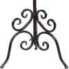 imageDeco 79 Metal Tall Candelabra with Scroll Designs 19quot x 19quot x 61quot Brown