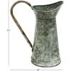 imageDeco 79 Metal Watering Can IndoorOutdoor Planter 10quot x 6quot x 12quot Brown