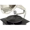 imageDeco 79 Wood Functional Gramophone with Record 18quot x 16quot x 28quot BrownBlack