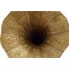 imageDeco 79 Wood Functional Gramophone with Record 18quot x 16quot x 28quot BrownCopper