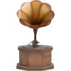 imageDeco 79 Wood Functional Gramophone with Record 18quot x 16quot x 28quot BrownCopper