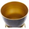 imageThe Novogratz Metal Indoor Outdoor Planter with Removable Stand Set of 2 11quot 9quotH Black
