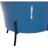 imageThe Novogratz Metal Planter Set of 2 9quot 12quotH BlueBlue