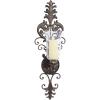 imageDeco 79 Metal Scroll Wall Sconce Weathered  10quot x 7quot x 31quot Bronze10 x 7 x 31