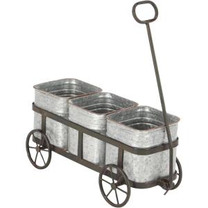 imageDeco 79 94680 Planter GraySilver