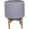 imageDeco 79 16599 Planter 20quot 16quot H Grey
