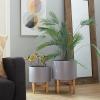 imageDeco 79 16599 Planter 20quot 16quot H Grey