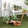 imageDeco 79 31311 Metal Planter Set of 4 22quot18quot14quot11quot Copper