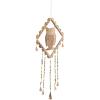 imageDeco 79 41415 Eclectic Owl Bells Windchime 1quot W x 29quot H Gold MultiColored