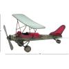 imageDeco 79 68387 Metal Plane Can Be Places Anywhere SMALL SIZE Gray