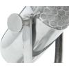 imageDeco 79 Aluminum Metal Microphone Decorative Sculpture Home Decor Statue Accent Figurine 9quot x 6quot x 9quot SilverSilver