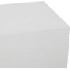 imageDeco 79 Contemporary Magnesium Oxide Garden Stool 17quot x 17quot x 24quot White