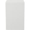 imageDeco 79 Contemporary Magnesium Oxide Garden Stool 17quot x 17quot x 24quot White