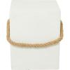 imageDeco 79 Contemporary Magnesium Oxide Square Outdoor Accent Table 15quot x 15quot x 18quot AquamarineWhite