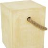 imageDeco 79 Contemporary Magnesium Oxide Square Outdoor Accent Table 15quot x 15quot x 18quot AquamarineYellow