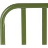 imageDeco 79 Farmhouse Metal Solid Outdoor Bench 47quot x 26quot x 40quot SilverGreen