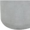imageDeco 79 Fiberclay Ceramic Outdoor Accent Table 14quot x 14quot x 16quot BlackLight Gray