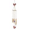 imageDeco 79 Gold Metal Eclectic Windchime 5quot x 5quot x 37quotGold