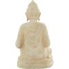 imageDeco 79 Magnesium Oxide Buddha Decorative Garden Sculpture Indoor Outdoor Meditating Garden Statue Outdoor Sculpture 19quot x 15quot x 36quot SilverBeige