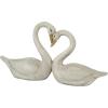imageDeco 79 Magnesium Oxide Swan Indoor Outdoor Planter Large Planter Pot Planter 30quot x 10quot x 19quot White32 x 7 x 17