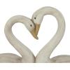 imageDeco 79 Magnesium Oxide Swan Indoor Outdoor Planter Large Planter Pot Planter 30quot x 10quot x 19quot White32 x 7 x 17