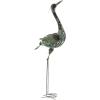 imageDeco 79 Metal Crane Decorative Garden Sculpture Indoor Outdoor Garden Statues Set of 2 Outdoor Sculptures 40quot 38quotH GreenGreen
