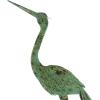 imageDeco 79 Metal Crane Decorative Garden Sculpture Indoor Outdoor Garden Statues Set of 2 Outdoor Sculptures 40quot 38quotH GreenGreen