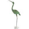imageDeco 79 Metal Crane Decorative Garden Sculpture Indoor Outdoor Garden Statues Set of 2 Outdoor Sculptures 40quot 38quotH GreenGreen