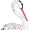 imageDeco 79 Metal Crane Decorative Garden Sculpture Indoor Outdoor Garden Statues Set of 2 Outdoor Sculptures 40quot 38quotH GreenWhite
