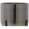 imageDeco 79 Metal Indoor Outdoor Planter Large Planter Pot with Removable Gold Stand Set of 2 Planters 16quot 13quotH WhiteBlack