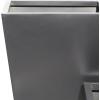 imageDeco 79 Metal Indoor Outdoor Planter Large Planter Pot with Tapered Base Set of 3 Planters 20quot 25quot 30quotH Dark GrayDark Gray