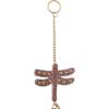 imageDeco 79 Metal Moon Indoor Outdoor Embellished Windchime with Glass Beads and Pipe Bells 5quot x 5quot x 41quot GoldGold
