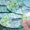 imageDeco 79 Metal Peacock Decorative Garden Sculpture Indoor Outdoor Garden Statue with Crystal Accents Outdoor Sculpture 31quot x 7quot x 20quot TealTeal