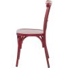 imageDeco 79 Metal Solid Outdoor Dining Chair  GreenRed