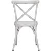 imageDeco 79 Metal Solid Outdoor Dining Chair  GreenWhite