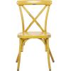 imageDeco 79 Metal Solid Outdoor Dining Chair  GreenYellow