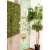 imageDeco 79 Metal Sun and Moon Windchime with Glass Beads and Cone Bells 9quot x 1quot x 39quot Gold