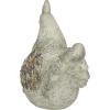 imageDeco 79 Polystone Chicken Decorative Garden Sculpture Indoor Outdoor Garden Statue Outdoor Sculpture 15quot x 11quot x 13quot GrayGray