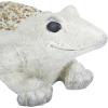 imageDeco 79 Polystone Lizard Decorative Garden Sculpture Indoor Outdoor Garden Statue Outdoor Sculpture 19quot x 11quot x 6quot White