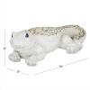 imageDeco 79 Polystone Lizard Decorative Garden Sculpture Indoor Outdoor Garden Statue Outdoor Sculpture 19quot x 11quot x 6quot White