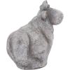 imageDeco 79 Polystone Owl Decorative Garden Sculpture Indoor Outdoor Garden Statue Outdoor Sculpture 9quot x 7quot x 17quot GrayGray