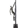 imageDeco 79 Polystone People Decorative Sculpture Climbing Home Decor Statue Accent Figurine 6quot x 5quot x 19quot Bronze