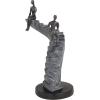 imageDeco 79 Polystone People Decorative Sculpture Home Decor Statue with Stairs Accent Figurine 8quot x 3quot x 14quot BlackRound