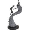 imageDeco 79 Polystone People Decorative Sculpture Home Decor Statue with Stairs Accent Figurine 8quot x 3quot x 14quot BlackRound