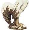 imageDeco 79 Polystone Rooster Decorative Garden Sculpture Indoor Outdoor Garden Statue Outdoor Sculpture 10quot x 6quot x 15quot White
