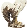 imageDeco 79 Polystone Rooster Decorative Garden Sculpture Indoor Outdoor Garden Statue Outdoor Sculpture 10quot x 6quot x 15quot White