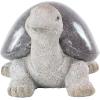 imageDeco 79 Polystone Turtle Decorative Garden Sculpture Indoor Outdoor Garden Statue Outdoor Sculpture 13quot x 12quot x 10quot White