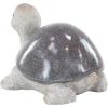 imageDeco 79 Polystone Turtle Decorative Garden Sculpture Indoor Outdoor Garden Statue Outdoor Sculpture 13quot x 12quot x 10quot White